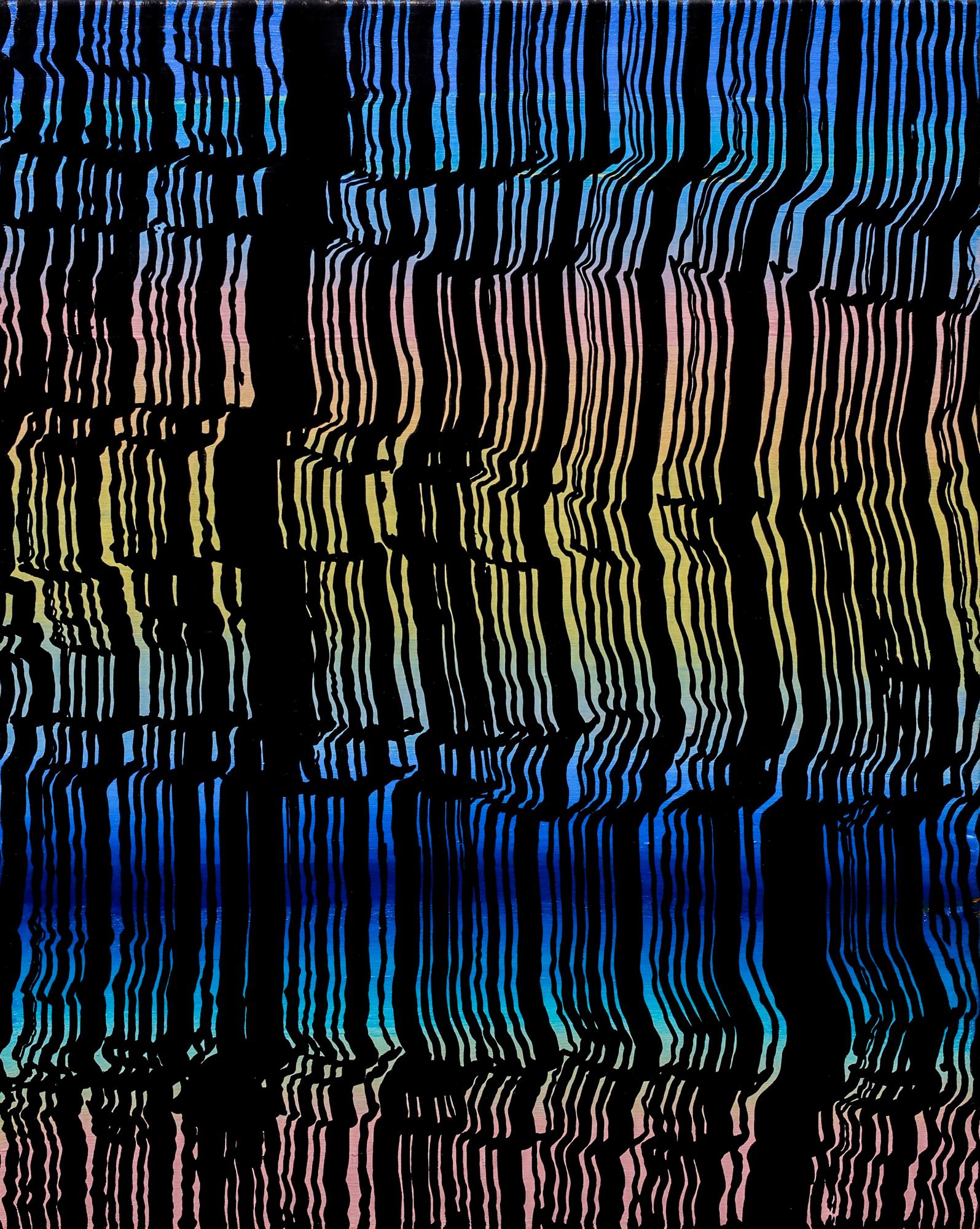 Jason Andrew Turner Abstract Painting – Abreise