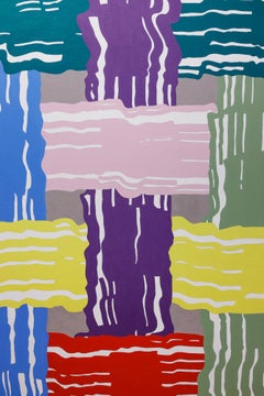 "Loupe De Loupe", Contemporary Acrylic on MDF, 21st Century, Unframed