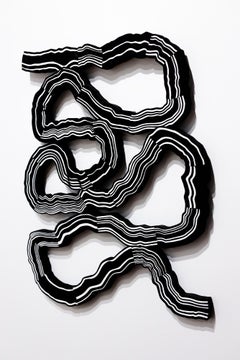 "Those Days" Abstrakte, wandhängende Skulptur