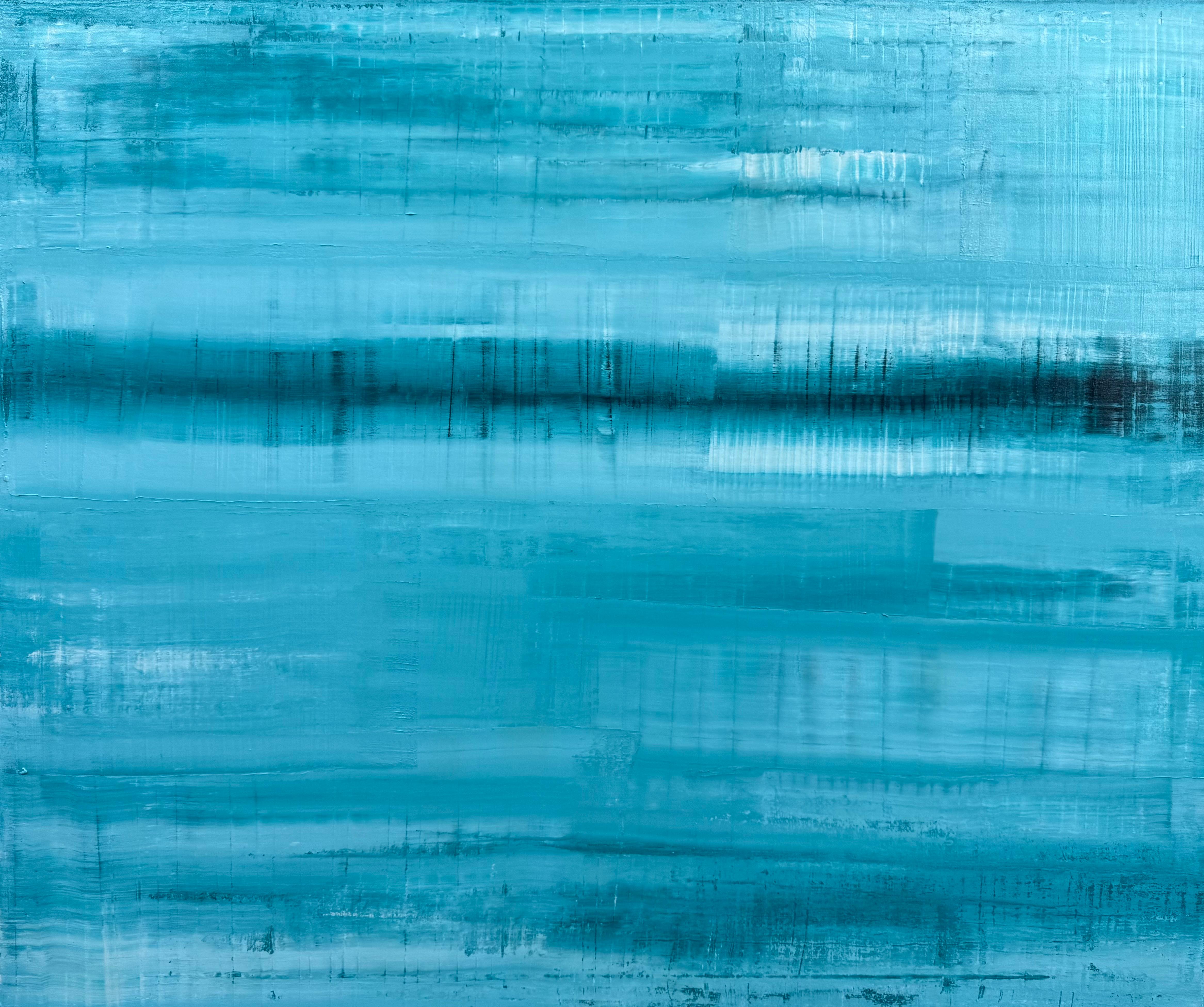Landscape Painting di Jason Astorquia - Pittura astratta ed eterea