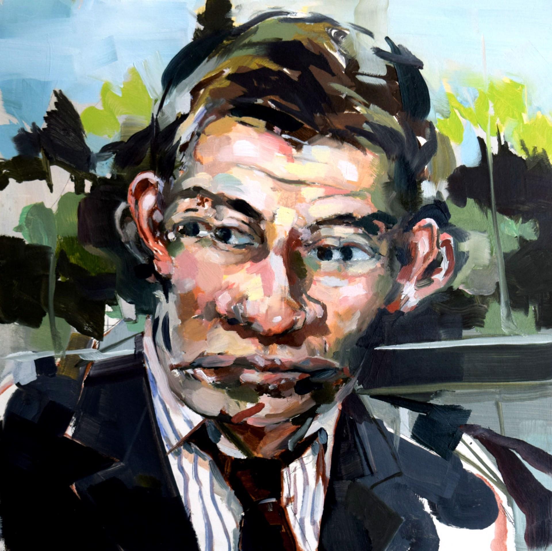Jason Avery Portrait Painting - Happy Hour