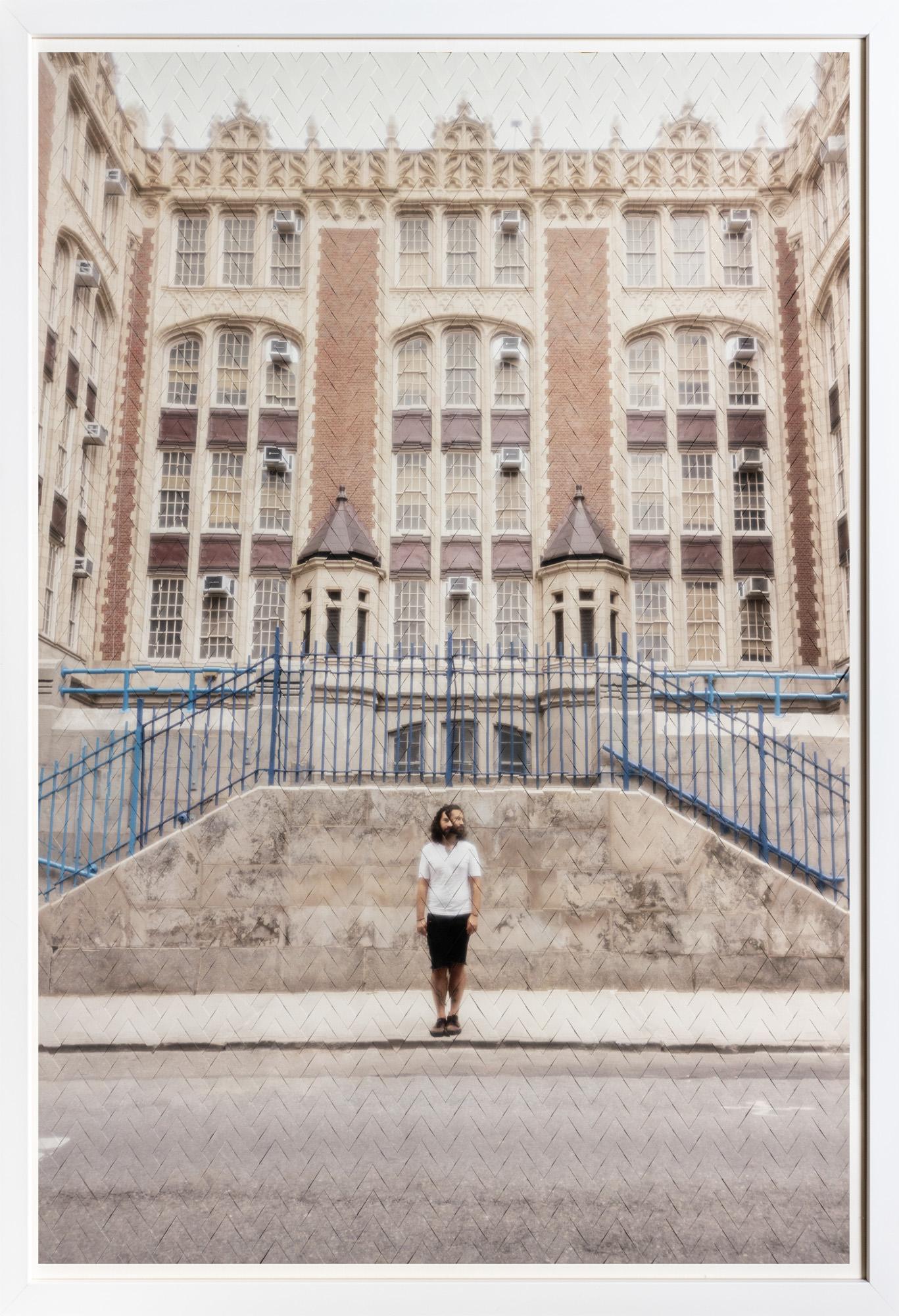 "Seconds Later" - Photographies d'archives tissées à la main