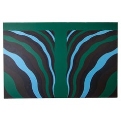 Jason Crum - "Elegidos" - 1971  48" x 72" - Procedencia Vladimir Kagan