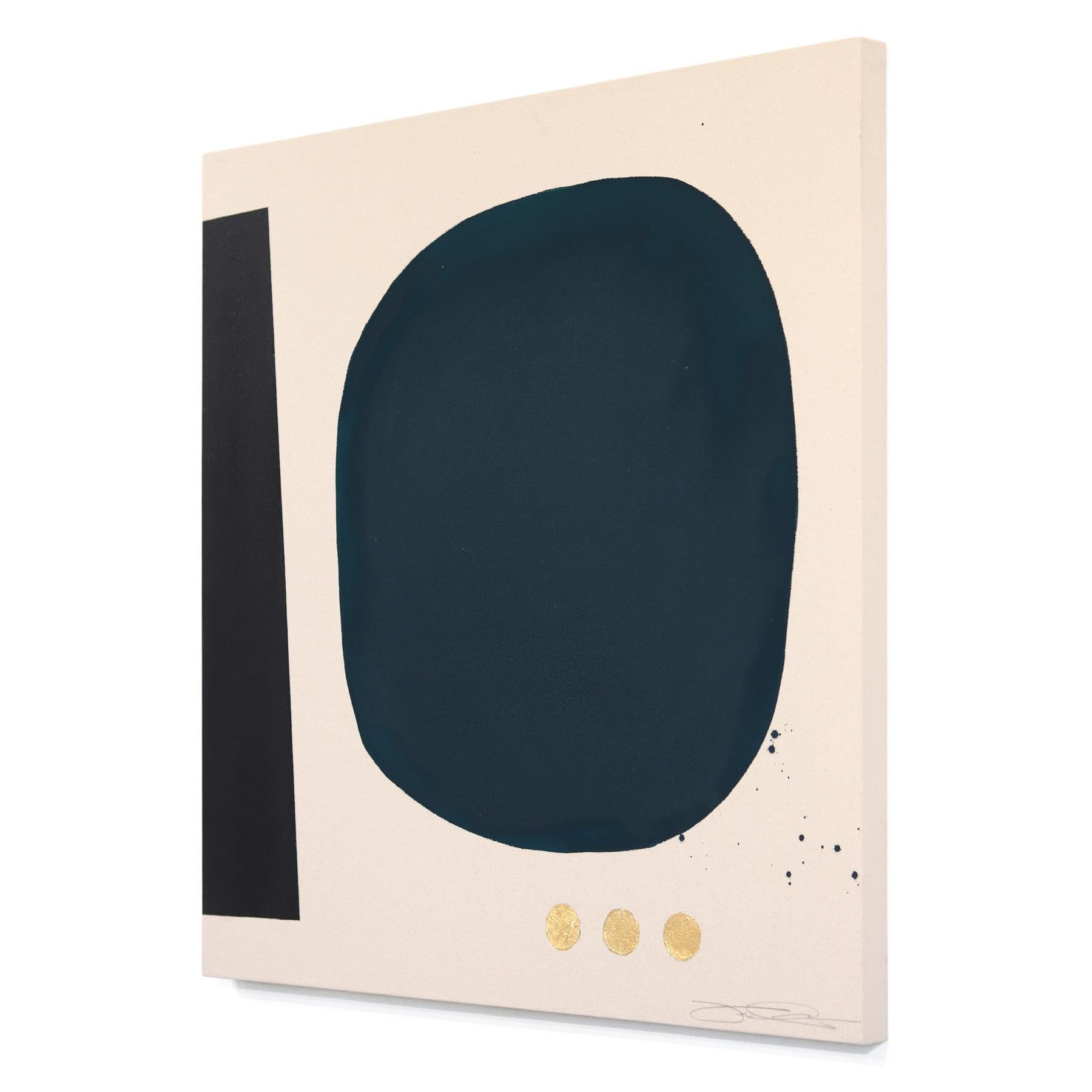 Collection'S: PRESENCE - Pittura astratta meditativa Greene & Greene & Oro 1