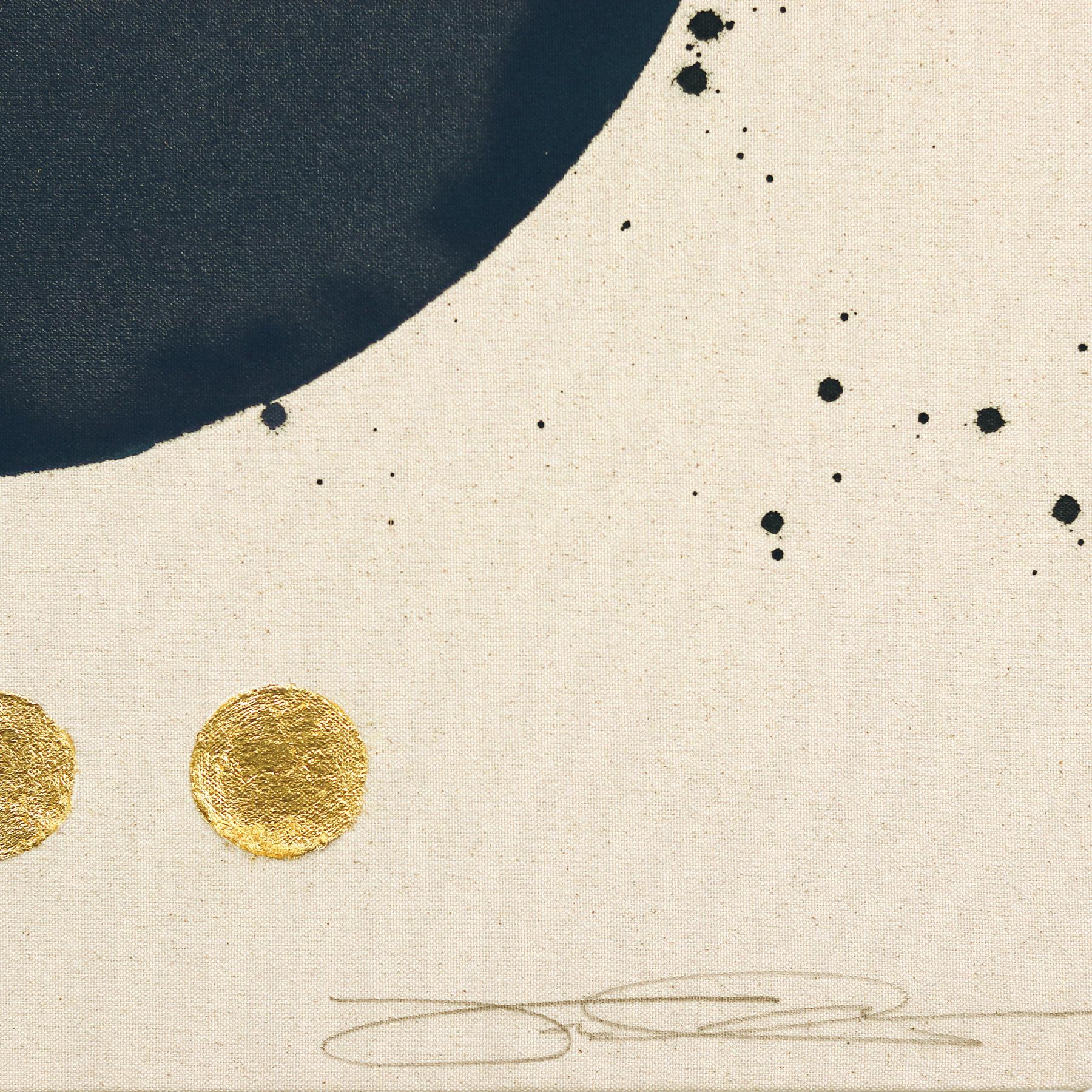 Collection'S: PRESENCE - Pittura astratta meditativa Greene & Greene & Oro 5