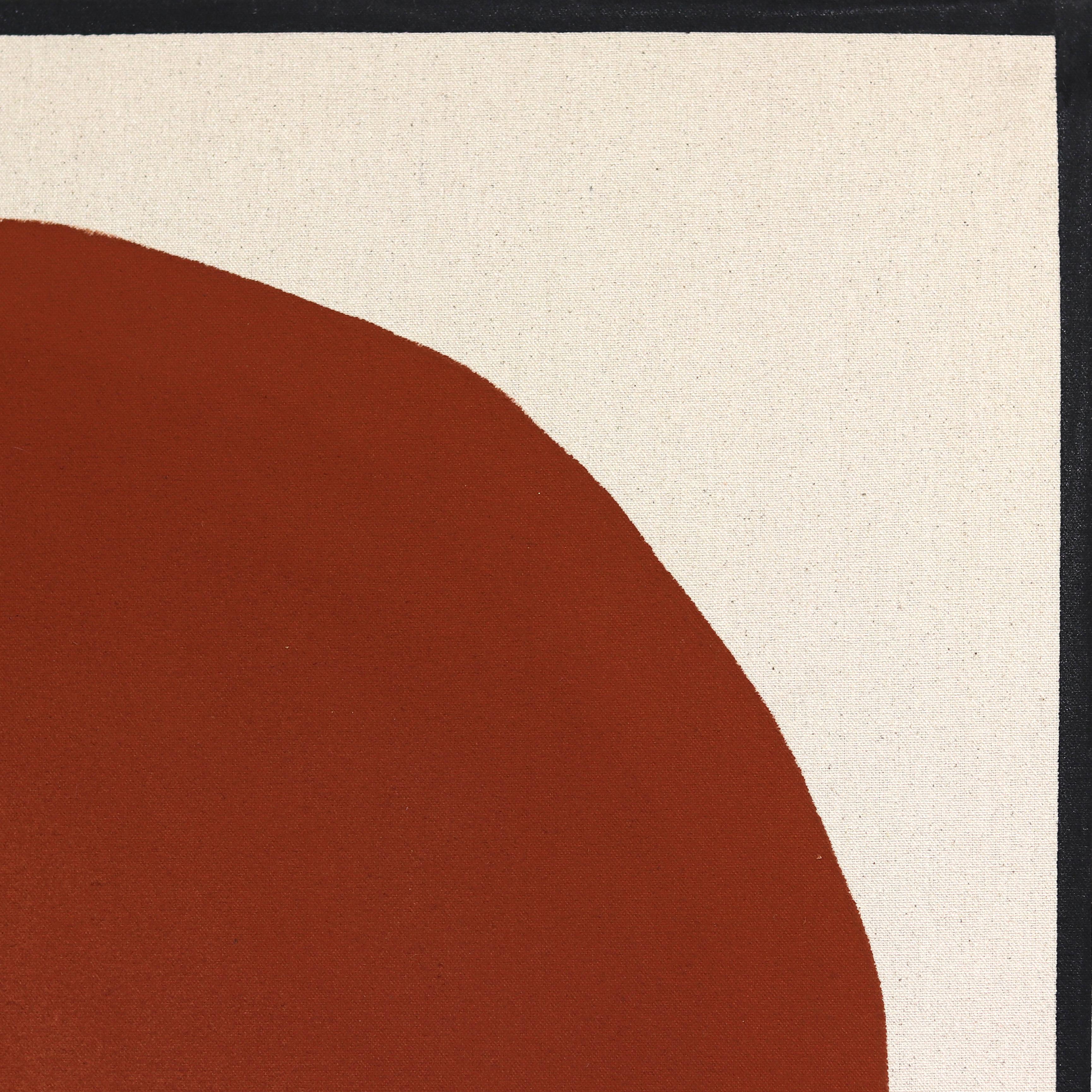 TBG Orígenes: EARTHEN - Meditativa Pintura Abstracta Rojo Negro Oro 5