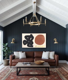 TBG Origins: Tu mi porti gioia - Grande dipinto astratto meditativo su tela