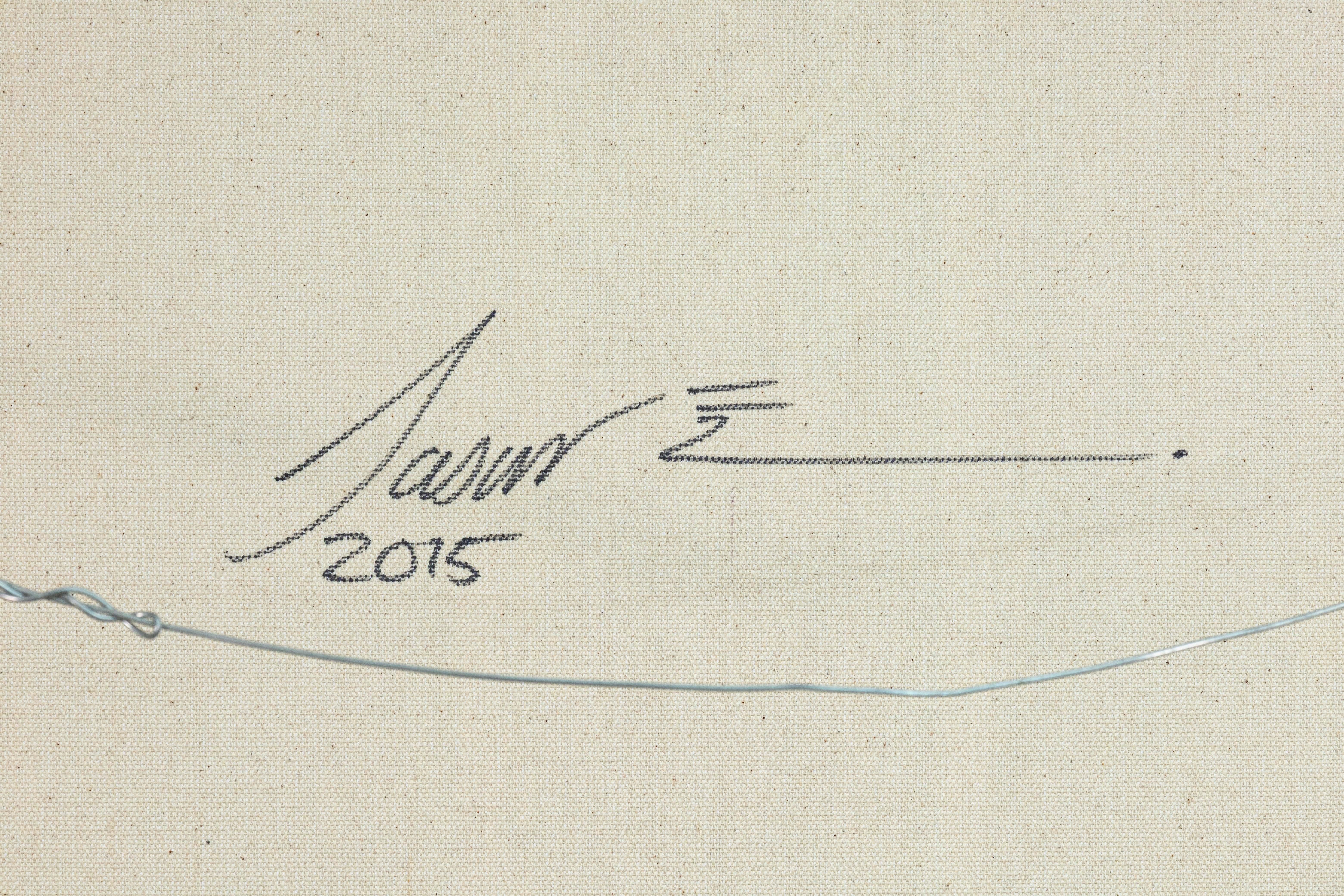 Jason Eatherly Colorado Bound Signiert Zeitgenössische Öl & Acryl Gemälde (Leinwand) im Angebot