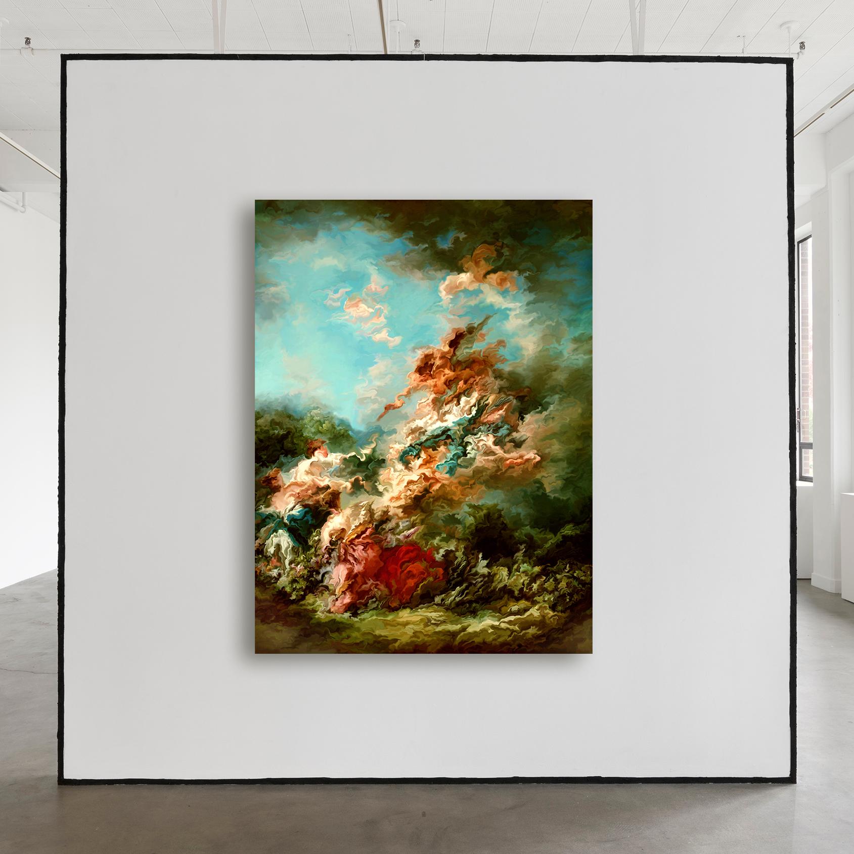 FAIRY TALES TOLD BY THE WIND - abstract art, baroque, Contemporary art, modern - Print by Jason Engelbart