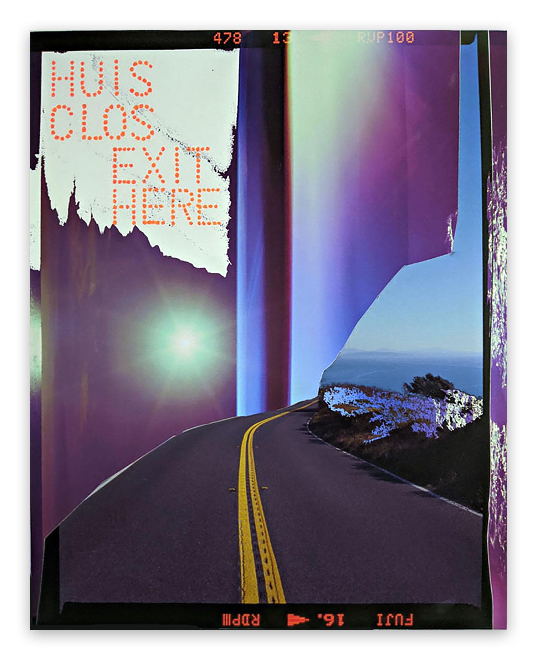 Jason Engelund Abstract Photograph - Huis Clos Exit Here (Abstract photography)