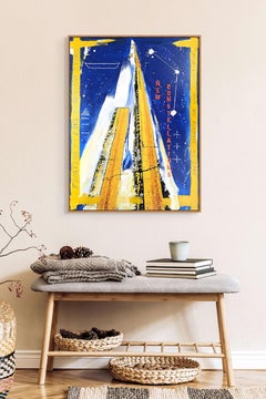 1000 Sterne Neue Sternbilder (Abstrakte Malerei)