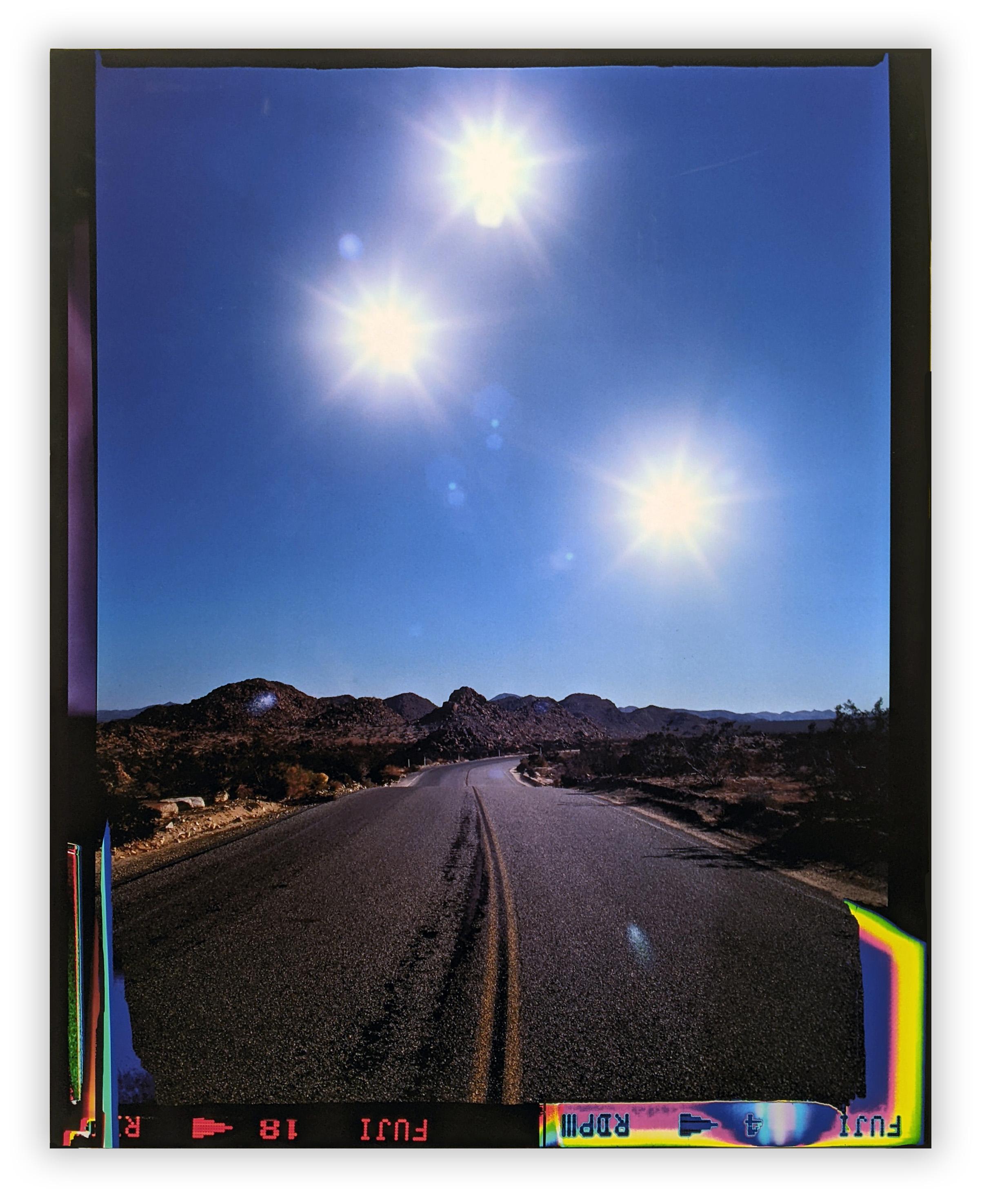 Jason Engelund Abstract Photograph - Ouroboros suns desert road (Abstract photography)