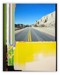 Desert canyon road (Abstract Photography)