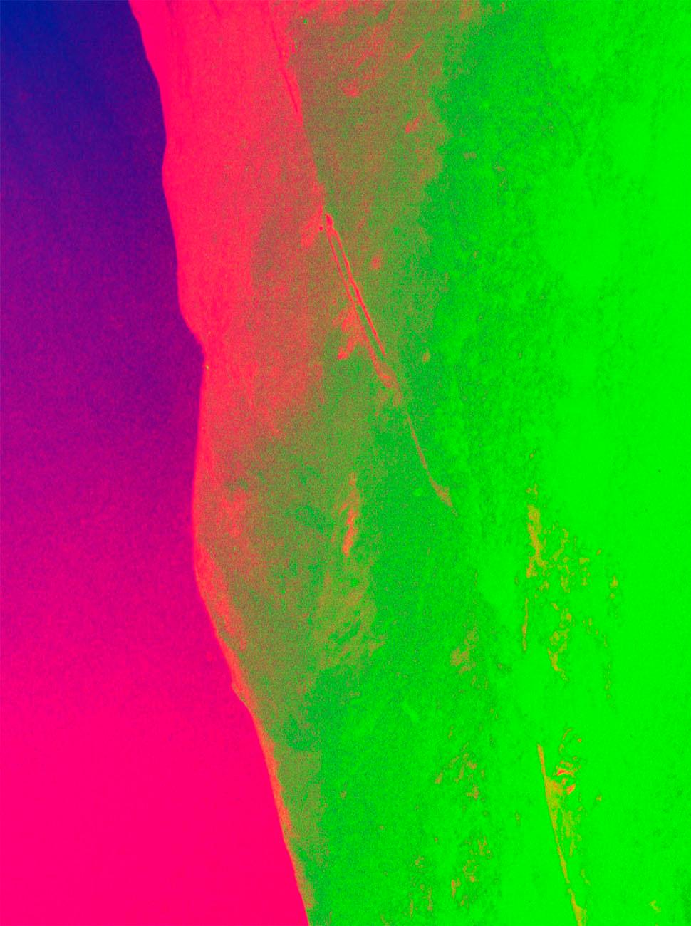 Campos del Sol 167 (Fotografía abstracta) - Abstract Photograph Púrpura de Jason Engelund
