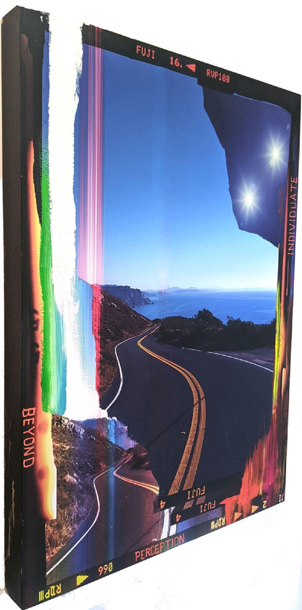 Meta Road, Individuate, California Hwy 1 (Abstract Photography) For Sale 3