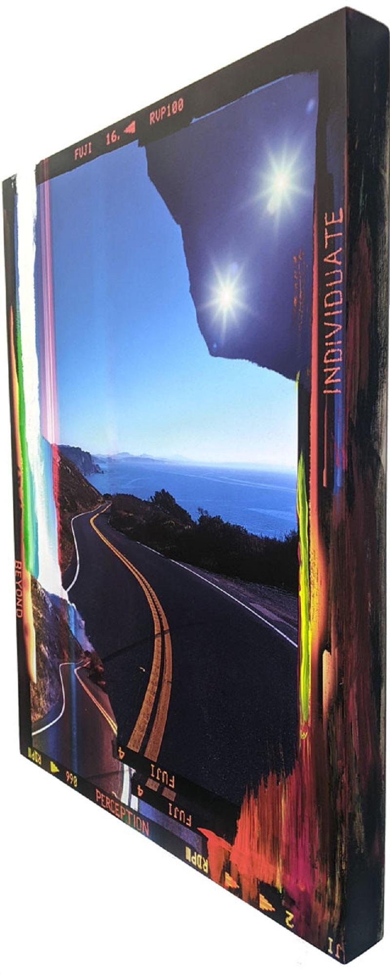 Meta Road, Individuate, California Hwy 1 (Abstract Photography) For Sale 4