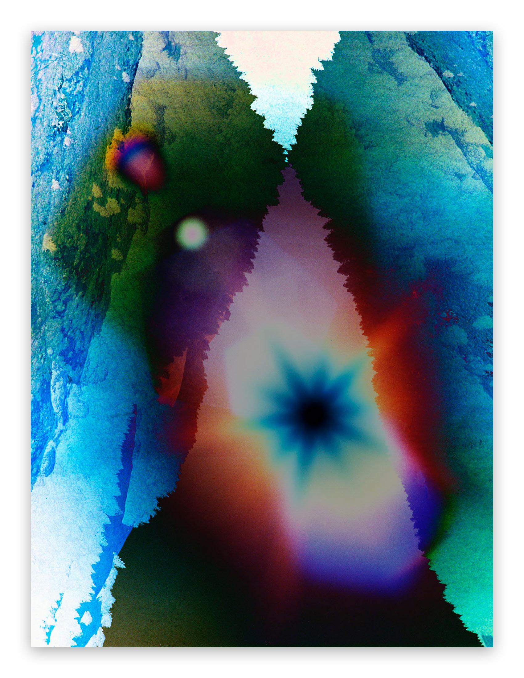 Jason Engelund Abstract Photograph - Sun Mountain Wild Vision (Abstract photography)