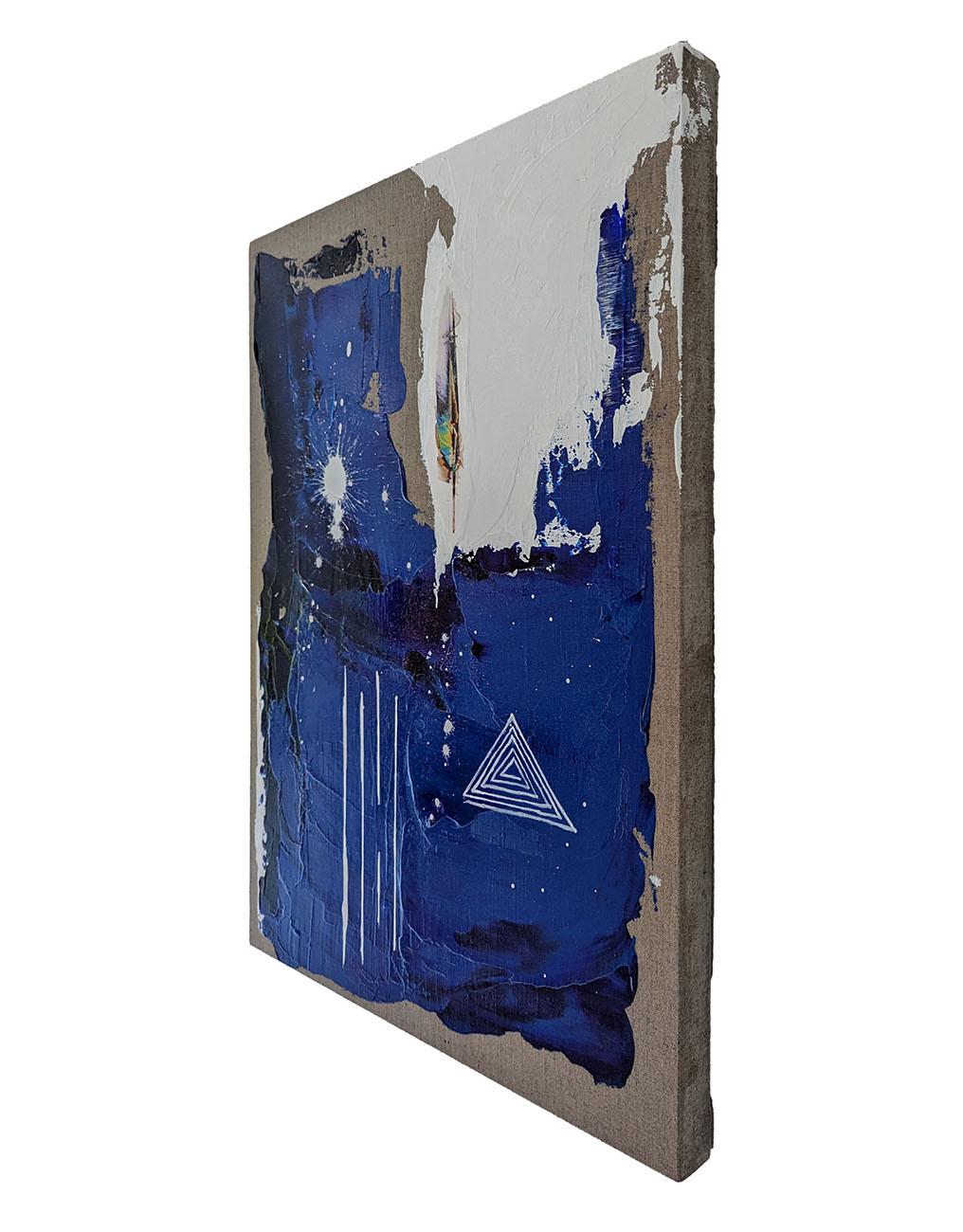 Las Estrellas Silenciosas 006 (Pintura abstracta) - Photograph Abstracto de Jason Engelund