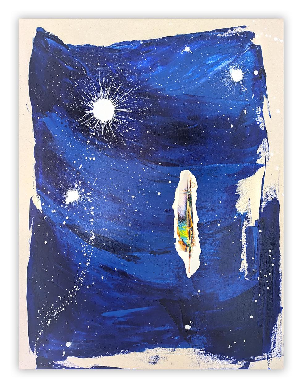 The Quiet Stars 008 (peinture abstraite)