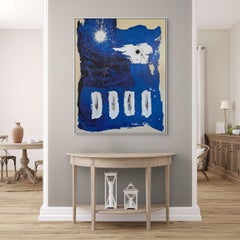 The Quiet Stars 009 (Abstract painting)