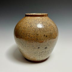 Jason Fox Contemporary Ceramic Shino Glazed Vessel