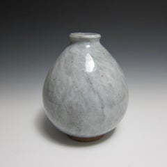 Jason Fox Wheel Thrown Ceramic Vase / Flower Bottle