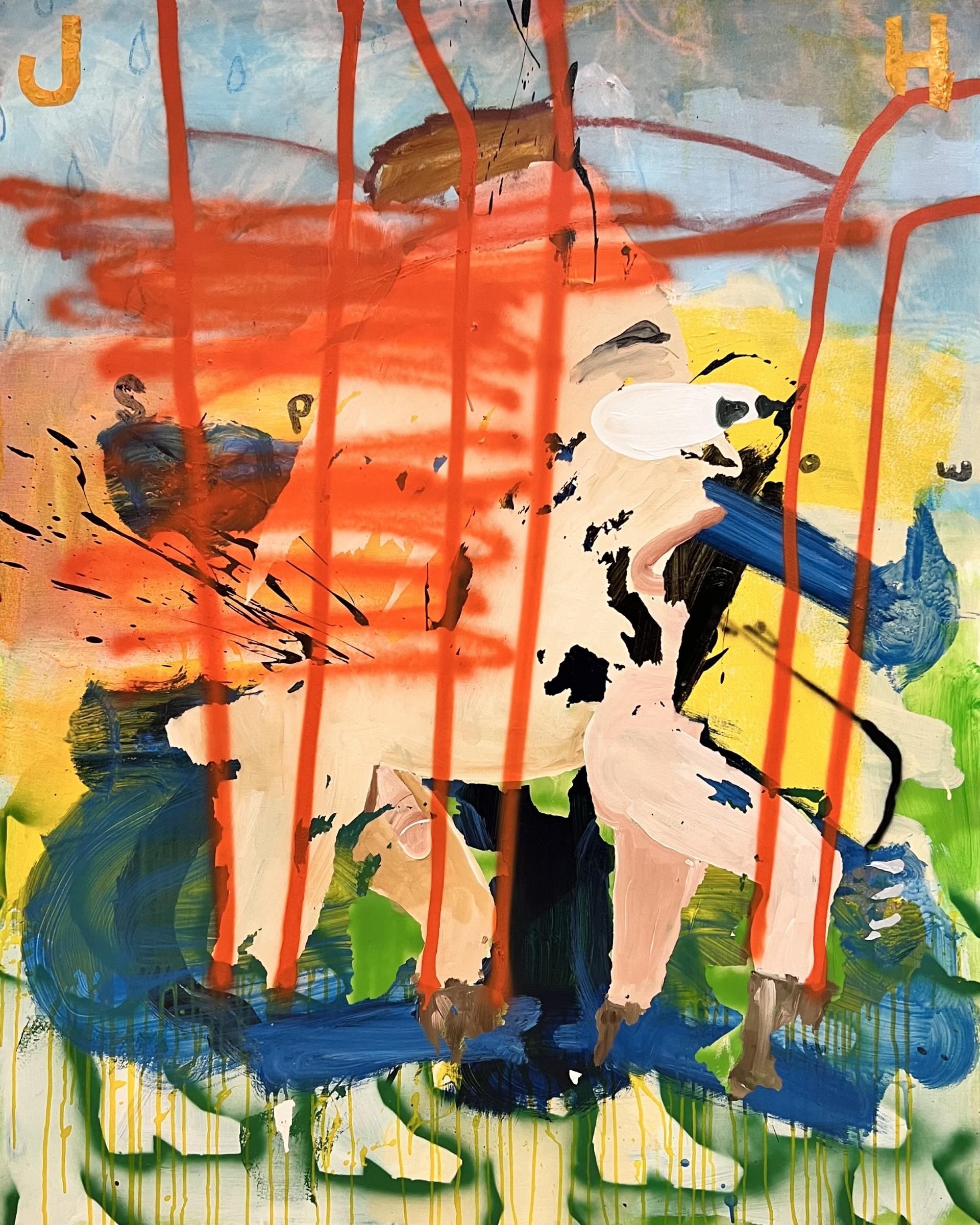 Abstract Painting di Jason Hackenwerth - In the Wild (un rifiuto della verità)