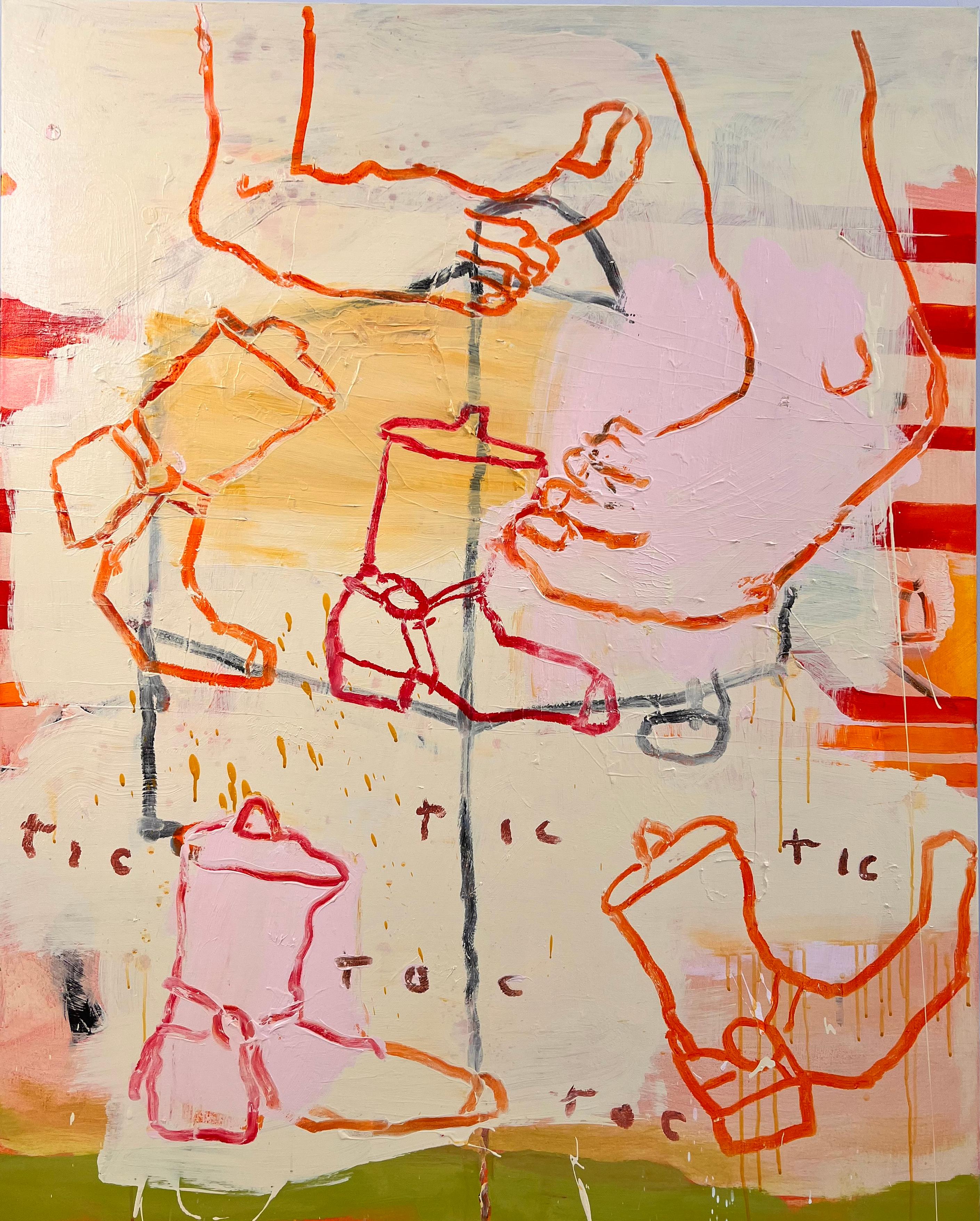 Jason Hackenwerth Abstract Painting - Promised Land