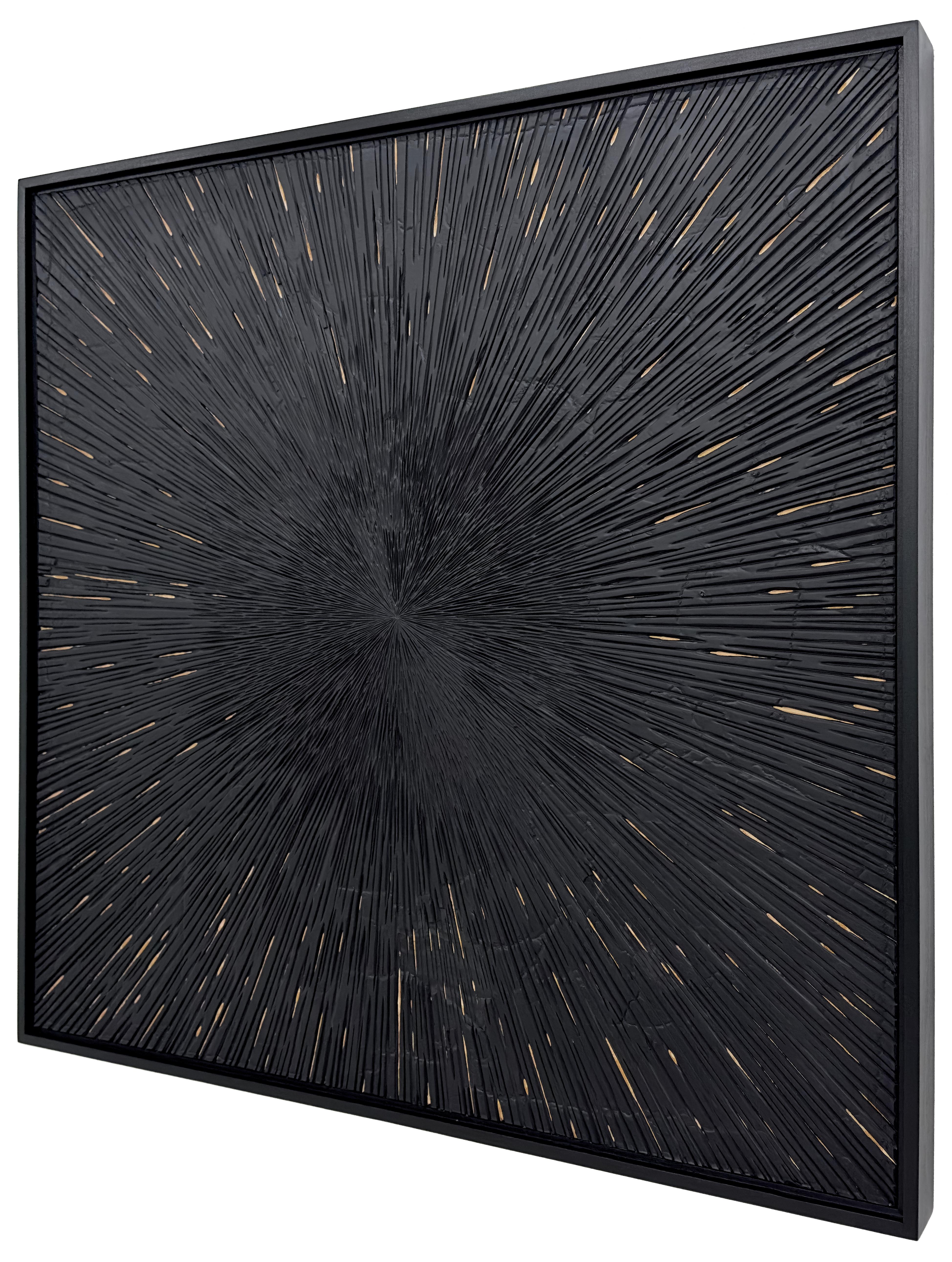 Attrattiva gravitazionale - Abstract Painting Marrone di Jason Hallman