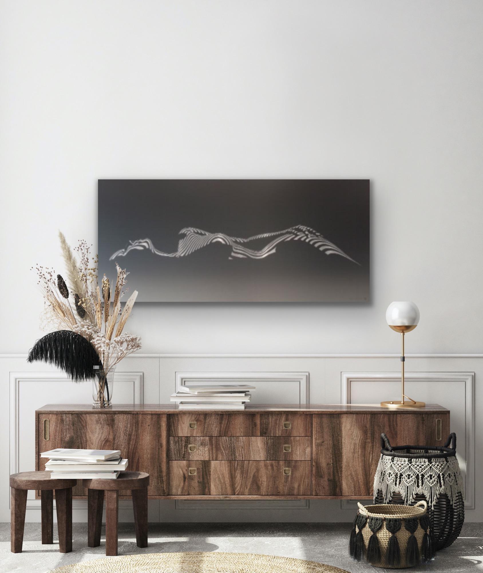 Dune XS Metal Edition, Arte figurativa, Arte del nudo, Arte in bianco e nero, Minimalista - Print di Jason Keeley