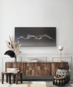 Dune XS Metal Edition, Arte Figurativo, Arte Desnudo, Arte Blanco y Negro, Minimalista