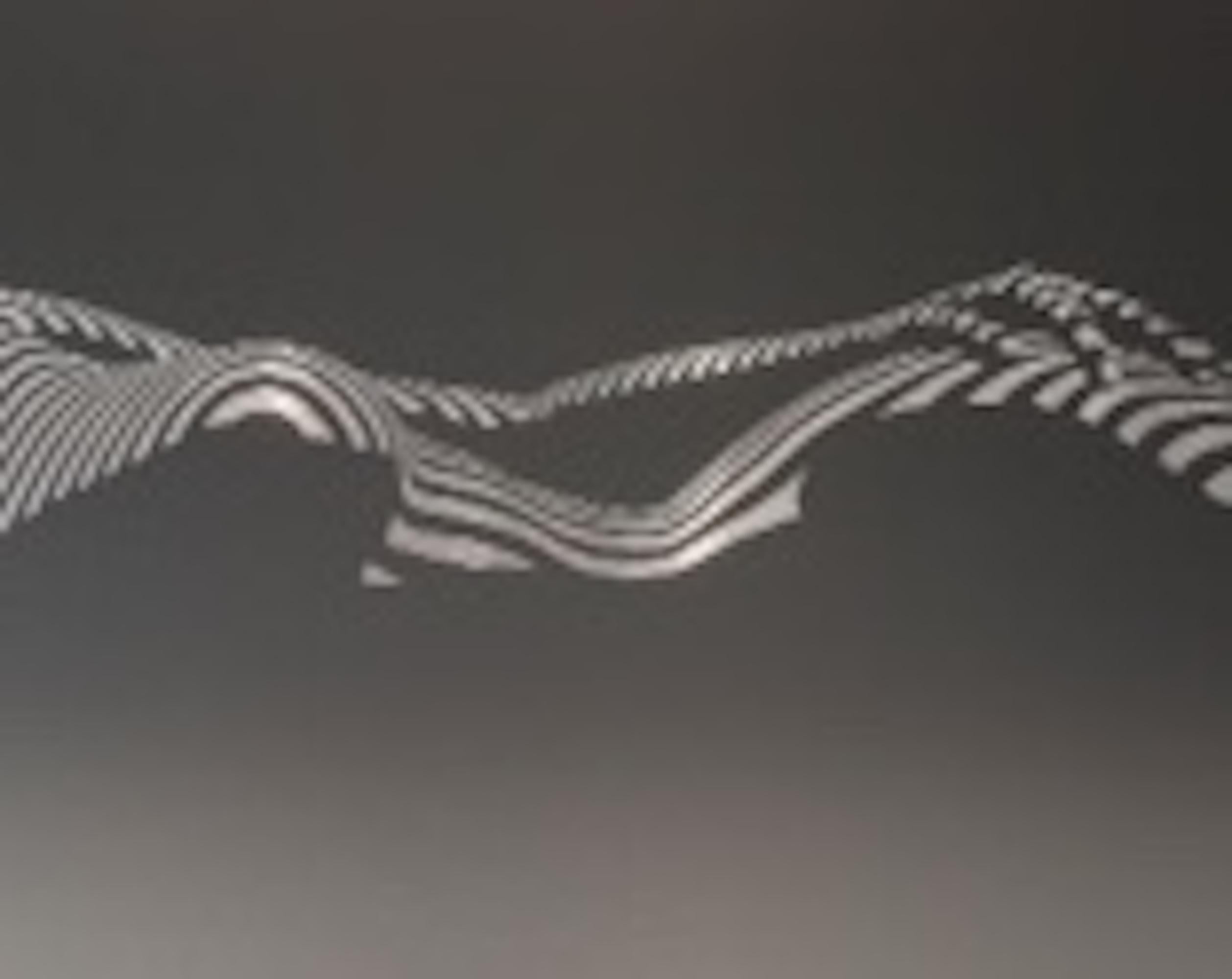 Édition métallique Dune XS, Art figuratif, Art nu, Art noir et blanc, Minimalist - Noir Nude Print par Jason Keeley