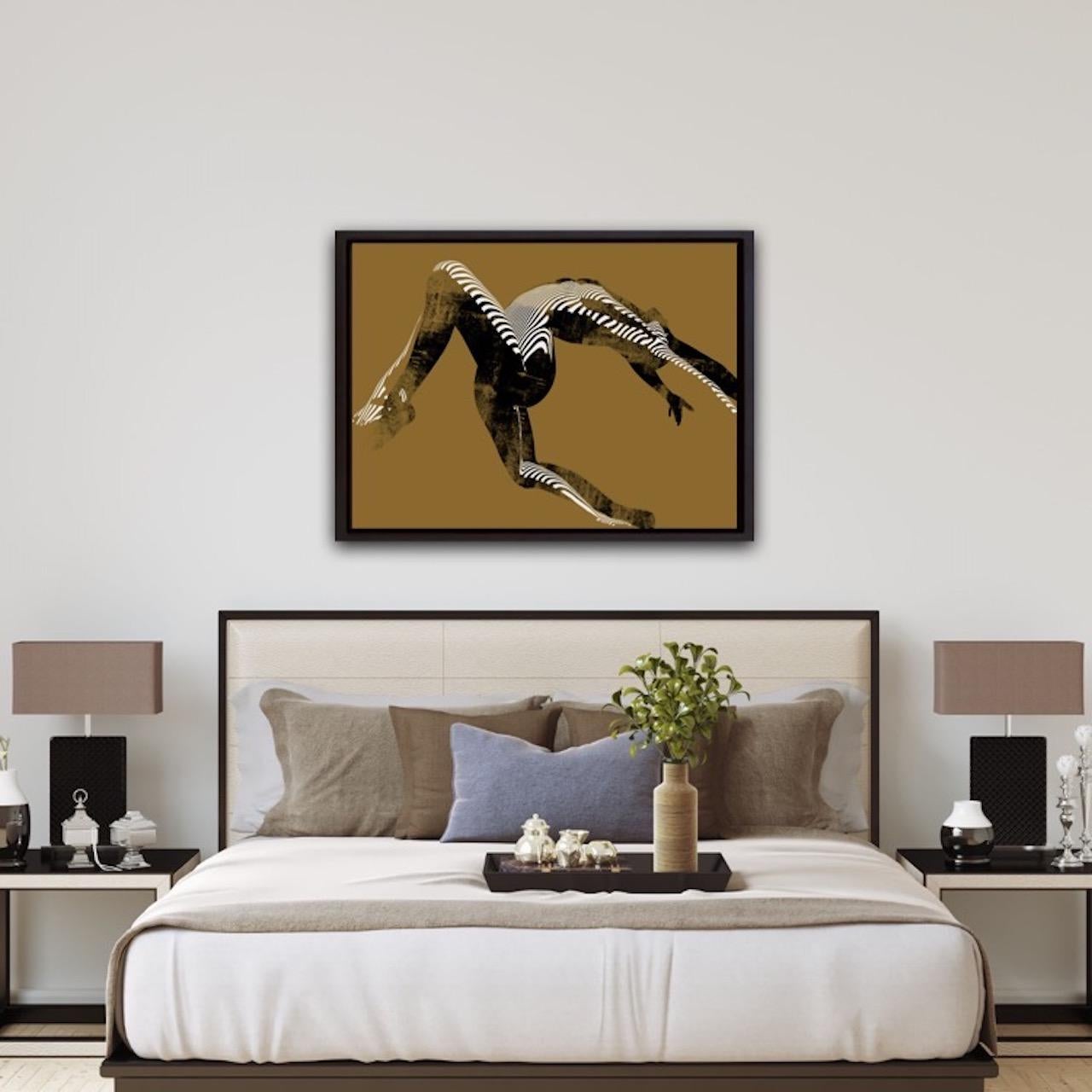 Jason Keeley, Stretch and Flow, Limited Edition Contour Art, Minimalist Artwork For Sale 4