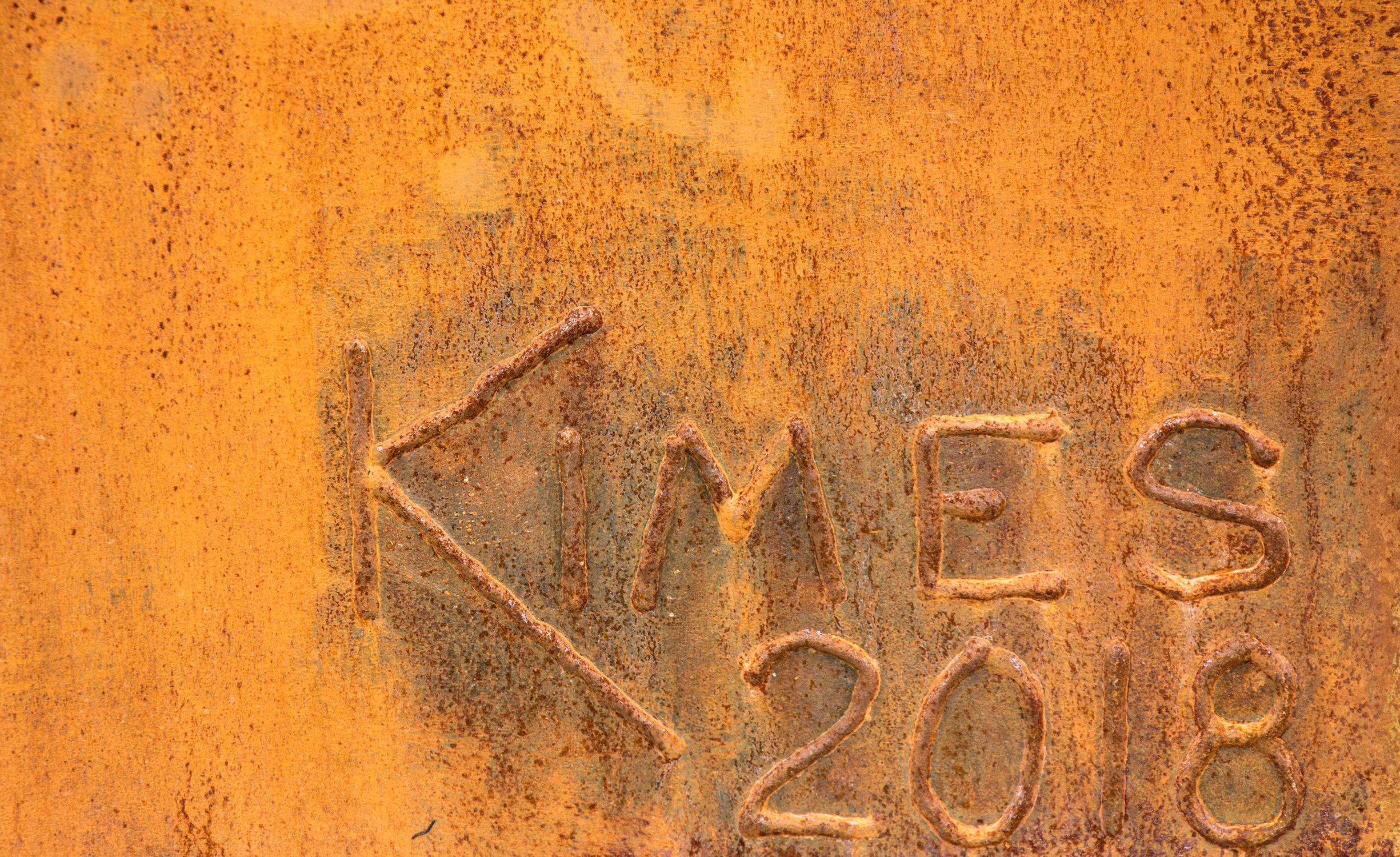 A View From the North - escultura contemporánea, figurativa, de acero corten para exteriores en venta 7