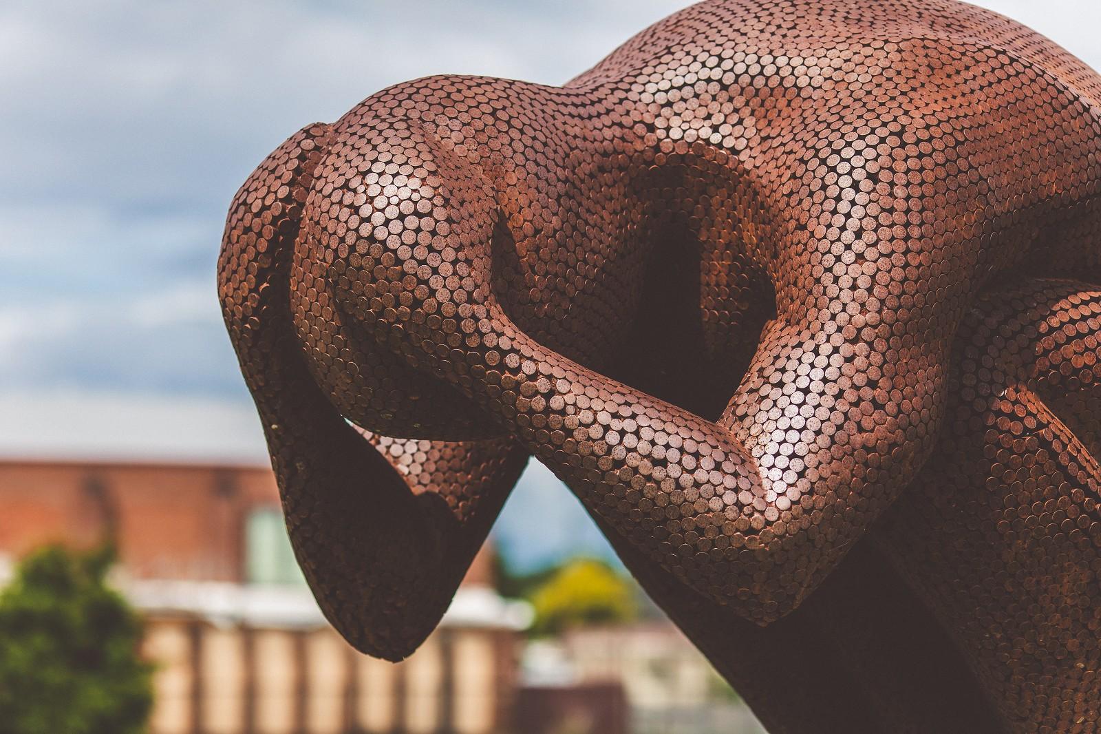 corten sculpture