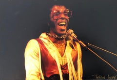Original Hand Signed Rock & Roll Photograph Sly & the Family Stone Woodstock