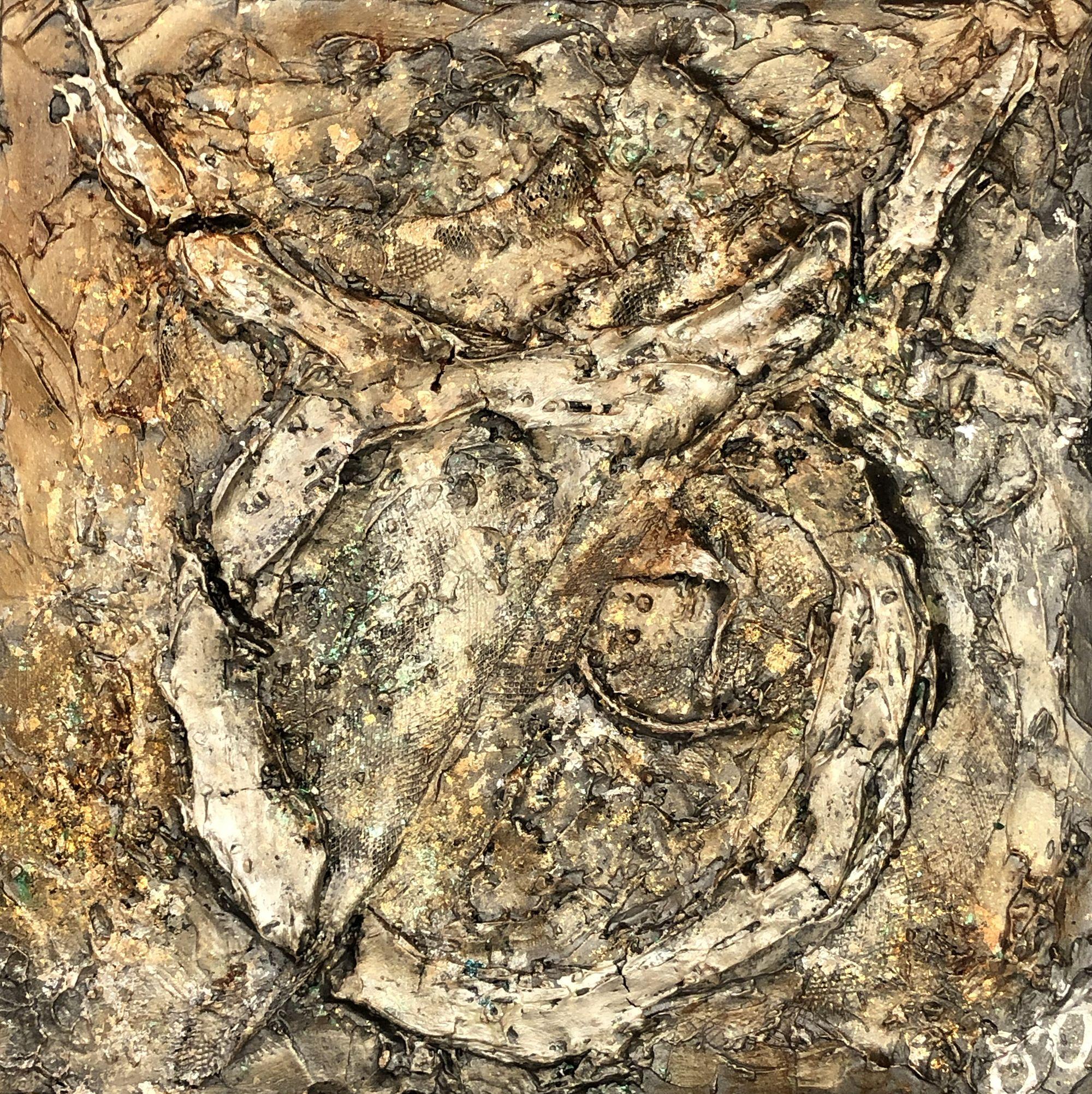 aeon 15, tecnica mista su tela - Mixed Media Art di Jason Lincoln Jeffers