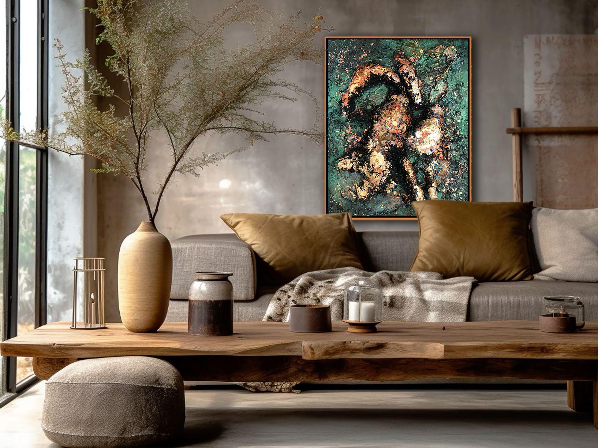 aeon 19, technique mixte sur toile en vente 1