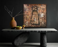 aeon 2: a keyhole on mars., Mixed Media on Canvas