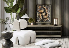 aeon 21, technique mixte sur toile