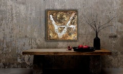 aeon 22, technique mixte sur toile