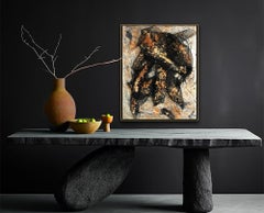aeon 27, technique mixte sur toile
