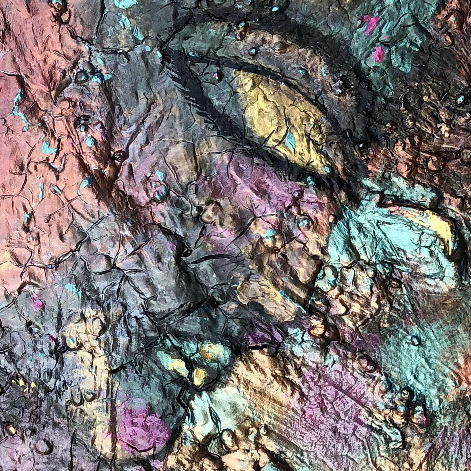 essen 1, Mixed Media on Canvas - Abstract Expressionist Mixed Media Art by Jason Lincoln Jeffers