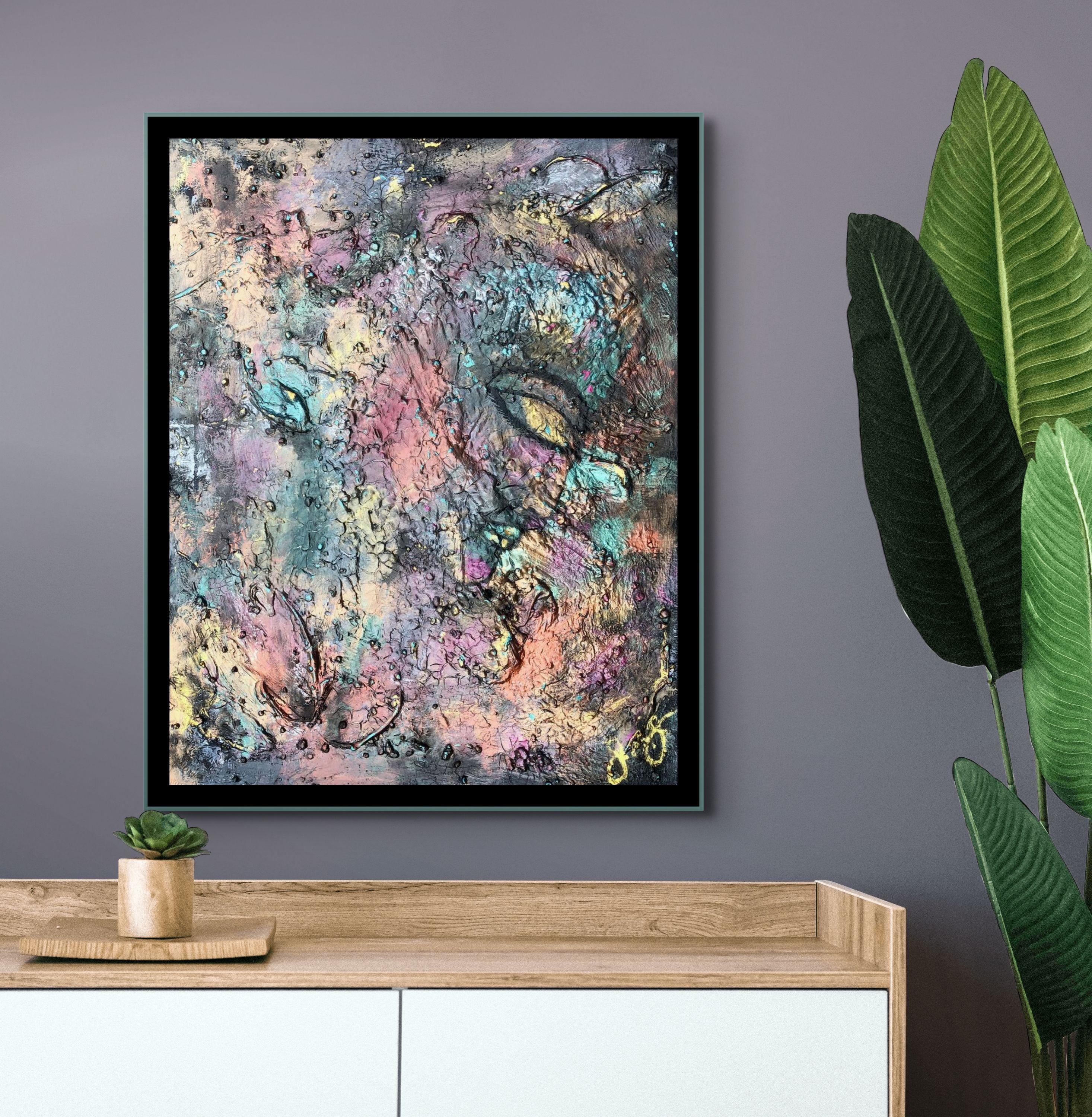 essen 1, Mixed Media on Canvas For Sale 2
