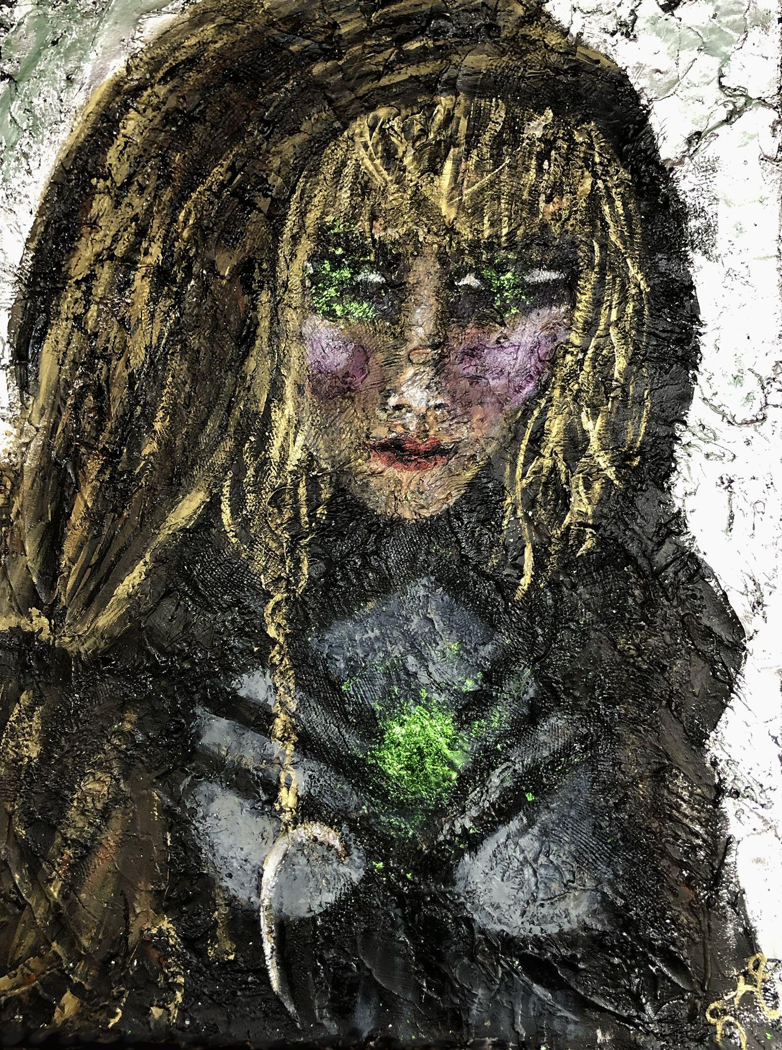 essen 14, Mixed Media on Paper - Mixed Media Art by Jason Lincoln Jeffers
