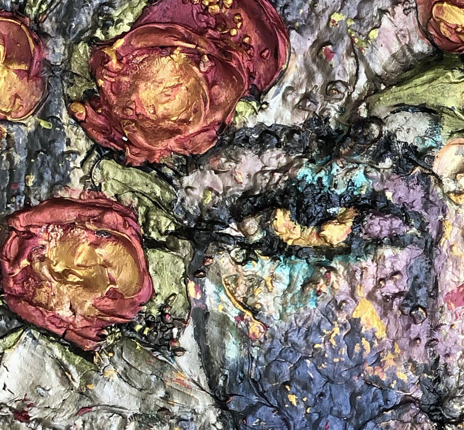 essen 17., Mixed Media on Canvas - Abstract Expressionist Mixed Media Art by Jason Lincoln Jeffers