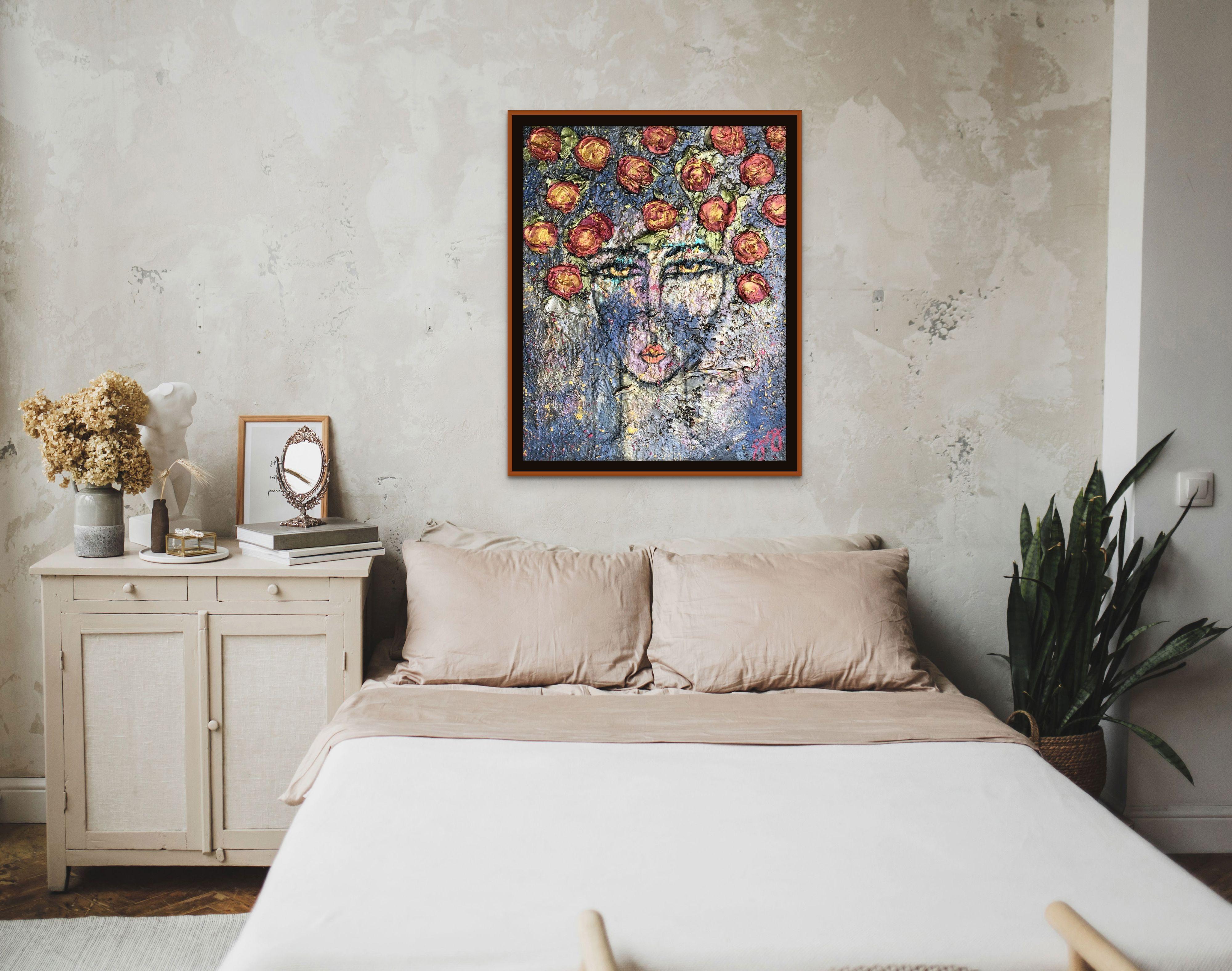 essen 17., Mixed Media on Canvas For Sale 2