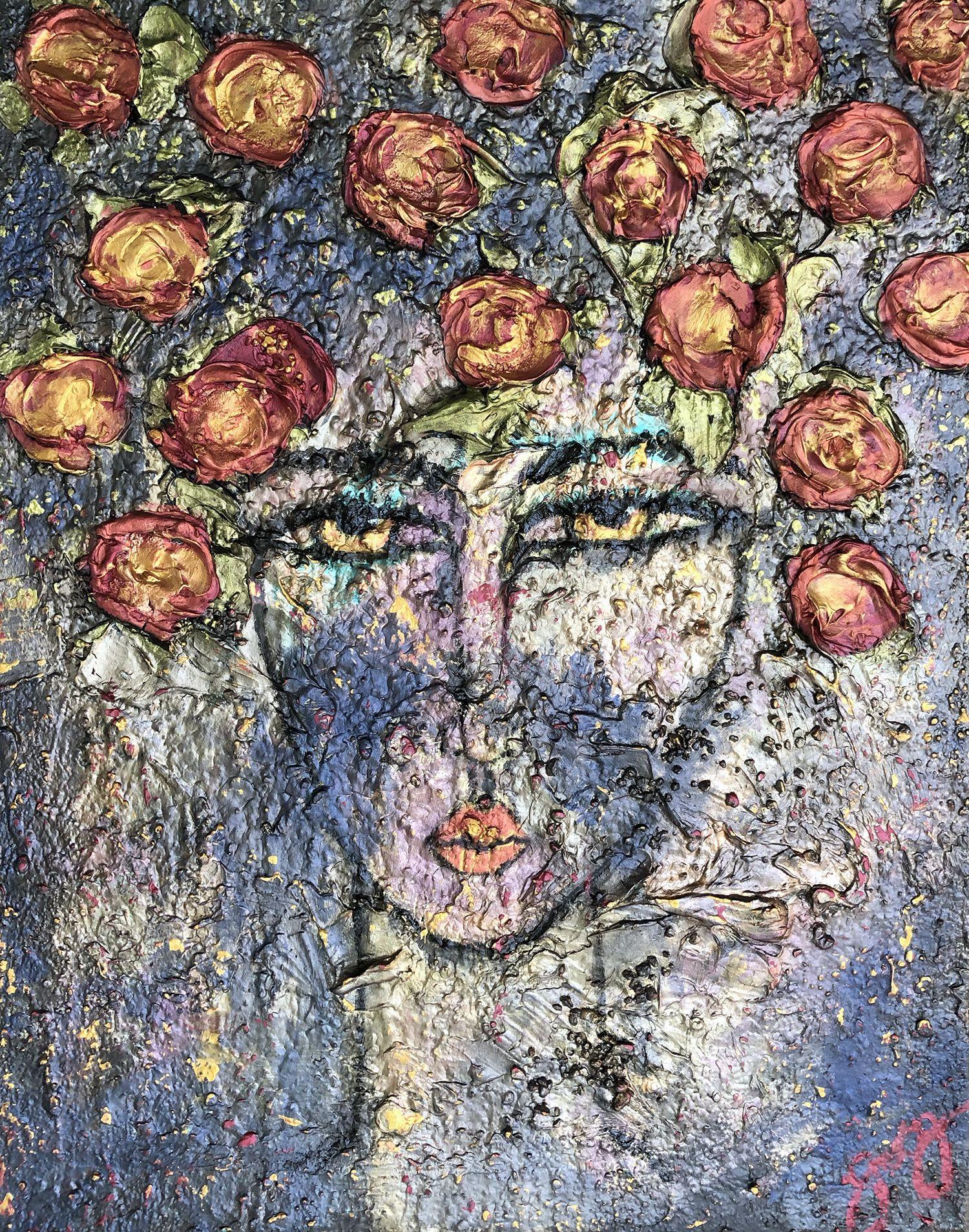 essen 17., Mixed Media on Canvas - Mixed Media Art by Jason Lincoln Jeffers