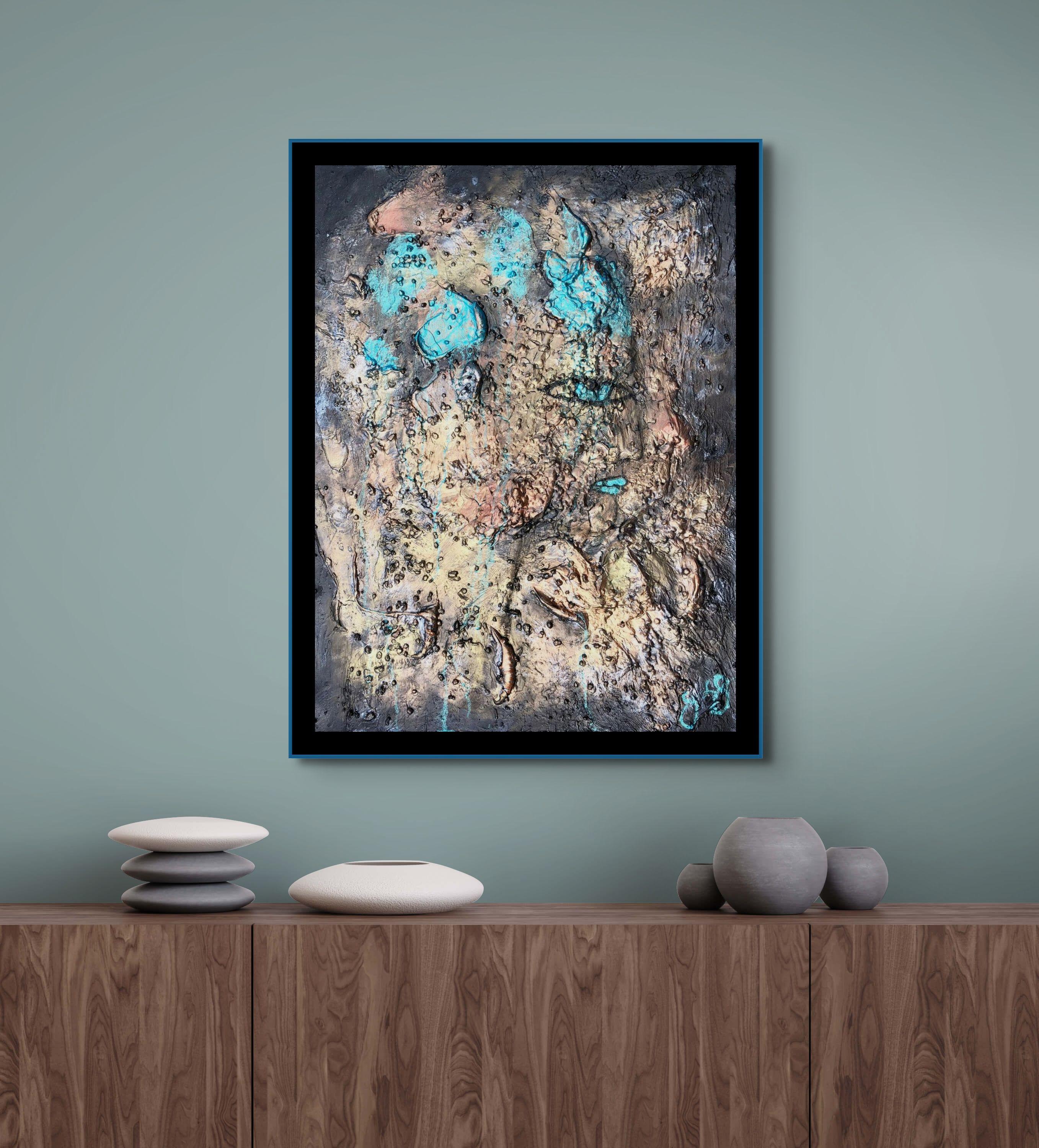 essen 2, Mixed Media on Paper For Sale 1