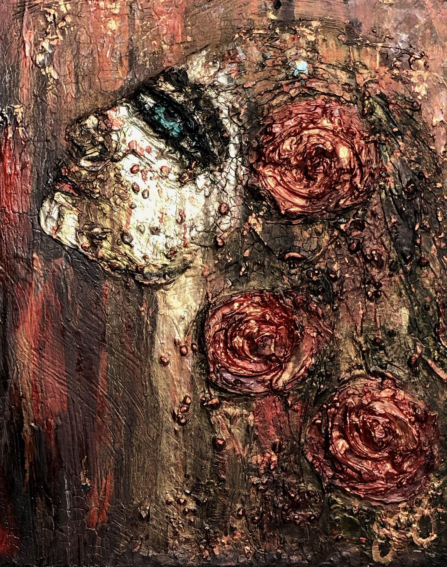 essen 20., Tecnica mista su tela - Mixed Media Art di Jason Lincoln Jeffers